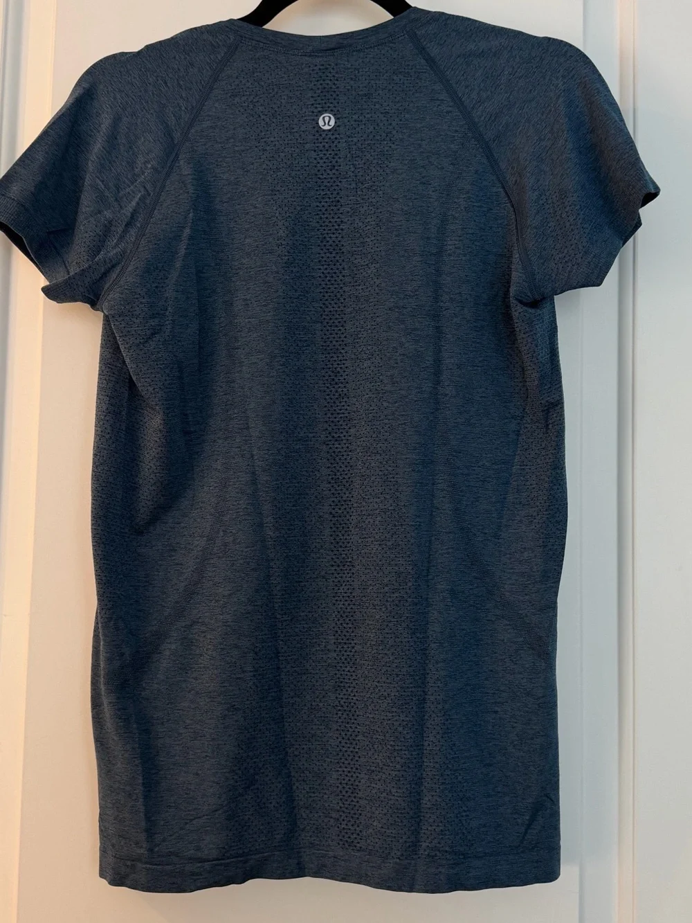 lululemon short sleeve swiftly tech crew in navy blue